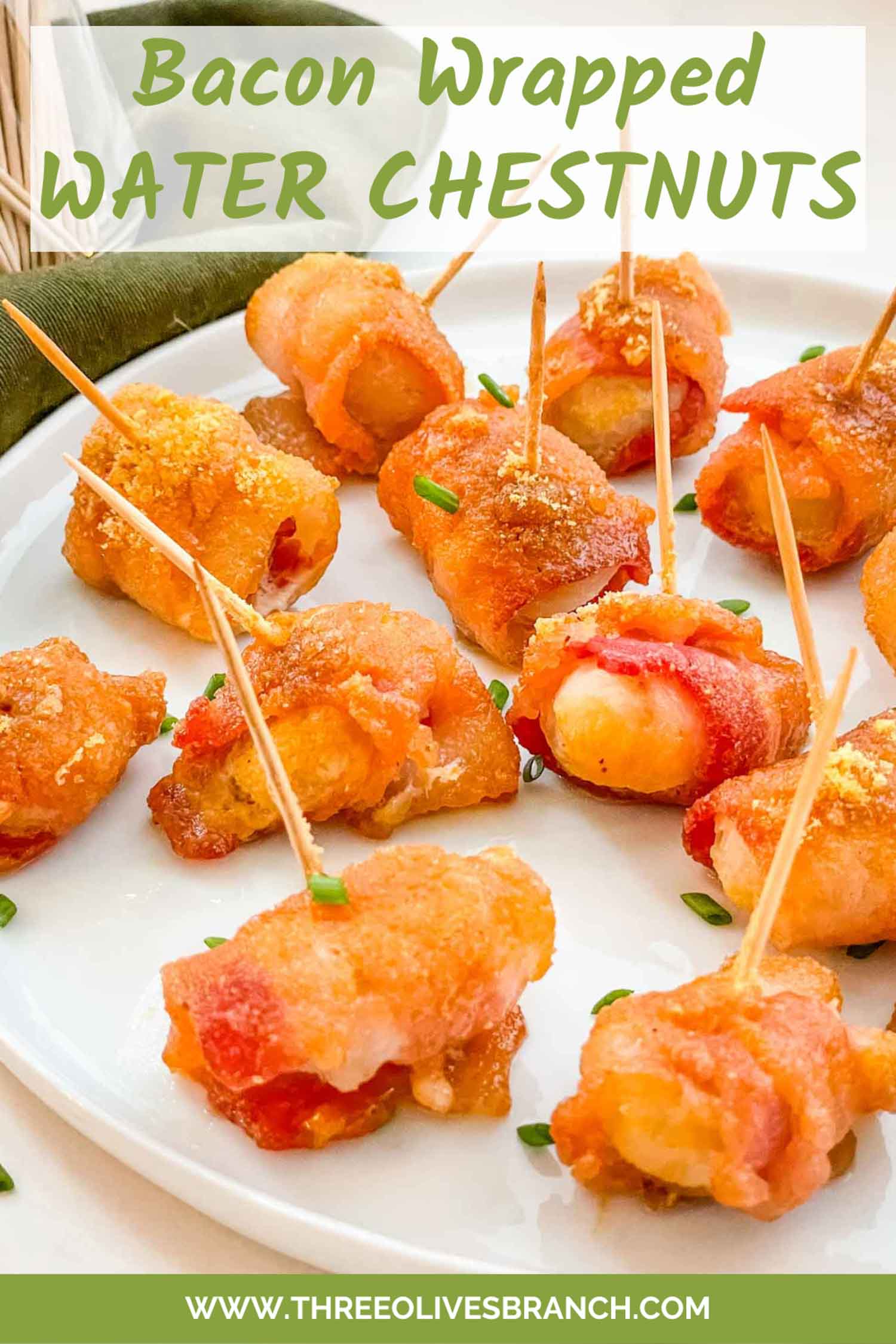 Bacon Water Chestnuts Recipe - Three Olives Branch
