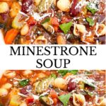 Pin of Italian Minestrone Soup.
