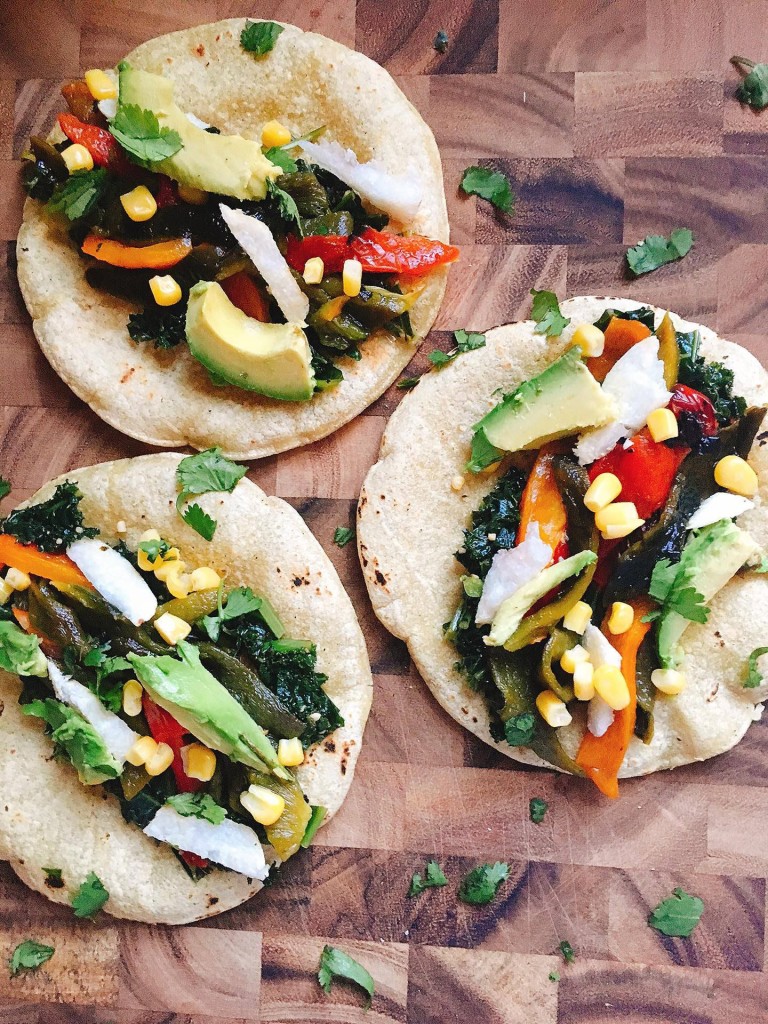 Vegan Roasted Pepper Tacos | Three Olives Branch