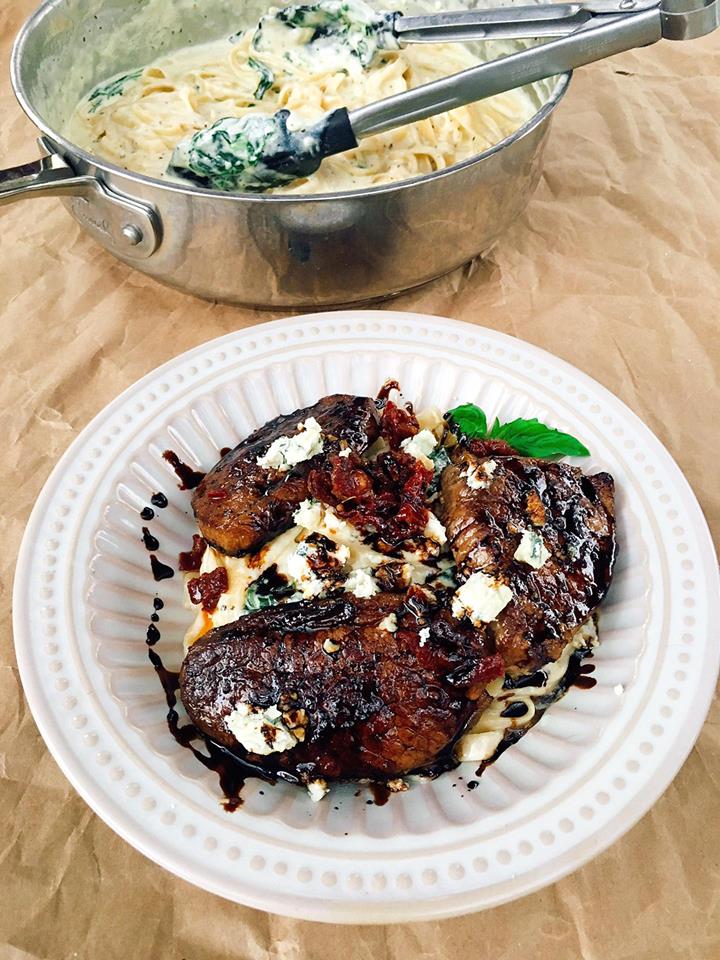 Copycat Olive Garden Steak Gorgonzola Alfredo Three Olives Branch