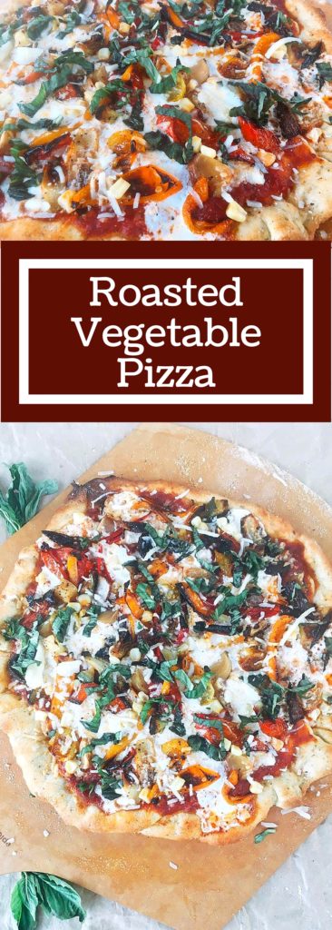 Roasted Vegetable Pizza uses caramelization of the vegetables to give added depth and flavor to your pizza. Secret ingredient topping? Roasted garlic! | Three Olives Branch