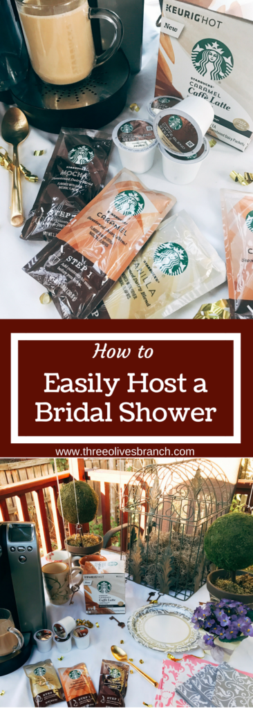 Five tips for how to easily host a bridal shower. Ideas for making the party easier to host without compromising style or effect.