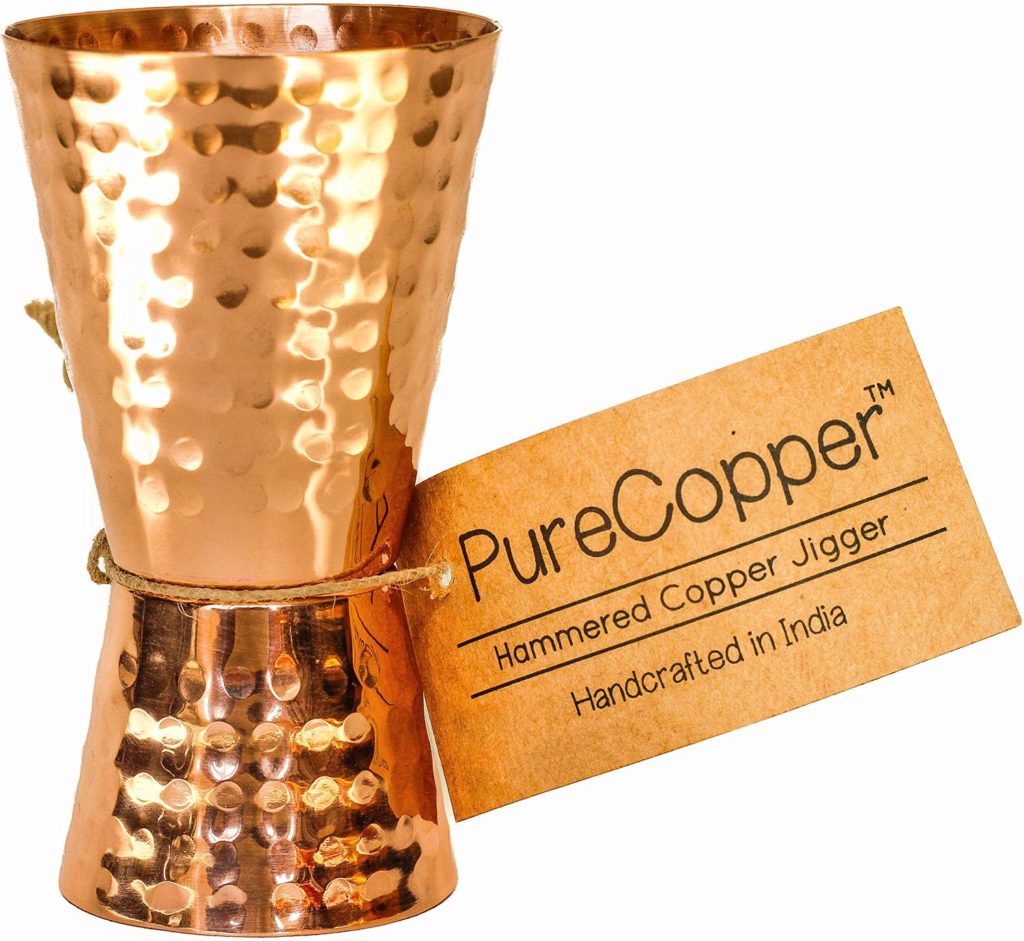 Copper Jigger - Looking for some gift ideas for the cook in your life this holiday season? These 17 Stocking Stuffers for the Cook in Your Life are a perfect list to find something special for your loved one. Great present ideas for Kwanza, Christmas, Hanukkah, and more | Three Olives Branch | www.threeolivesbranch.com