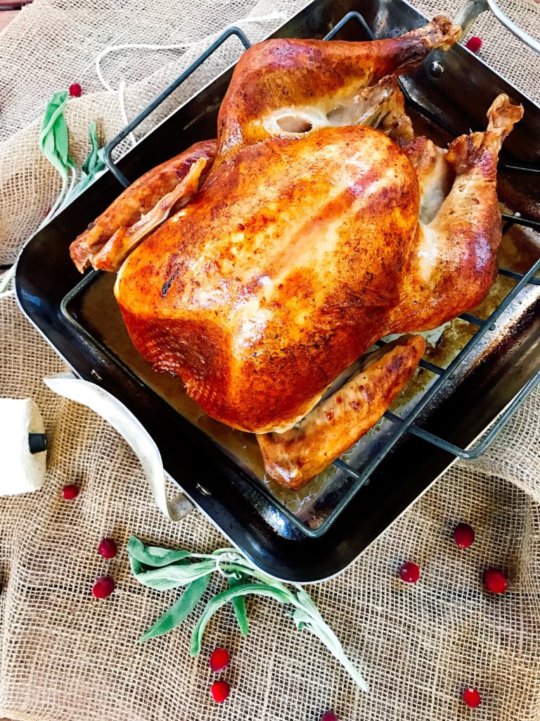 Some tips and tricks for roasting your Thanksgiving or holiday turkey! Include these tips as you can in your recipe of choice for a flavorful, juicy bird. Tips for a Perfectly Roasted Turkey | Three Olives Branch | www.threeolivesbranch.com