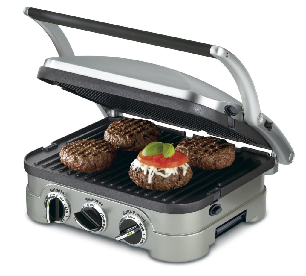 Indoor Griddle Grill - A perfect gift for the grill lover in your life! Great for Dad, husband, men, and women. Present for Christmas, Hanukkah, birthdays, or any other gift giving holiday! | 20 Gift Ideas for Grill Lovers | Three Olives Branch | www.threeolivesbranch.com