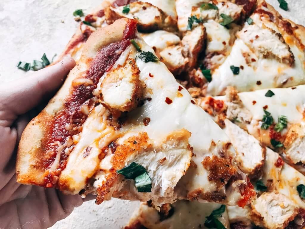 Chicken Parmesan Pizza Three Olives Branch