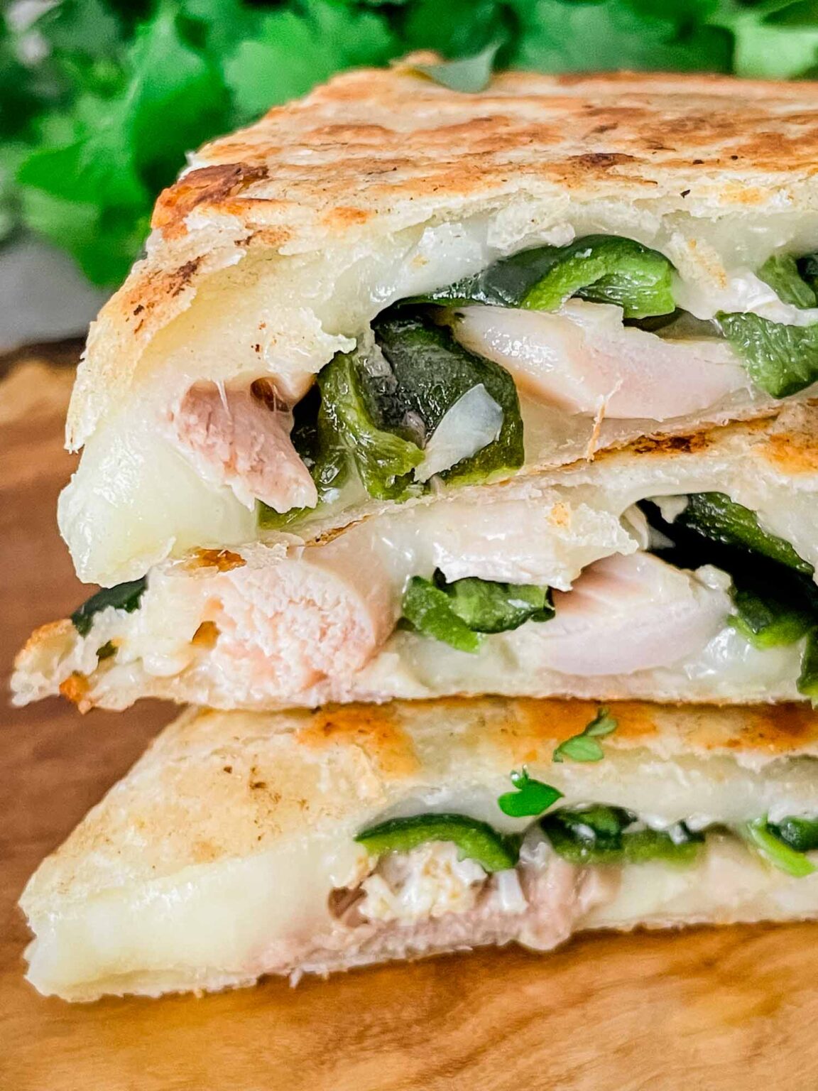 Chicken Poblano Quesadilla Three Olives Branch