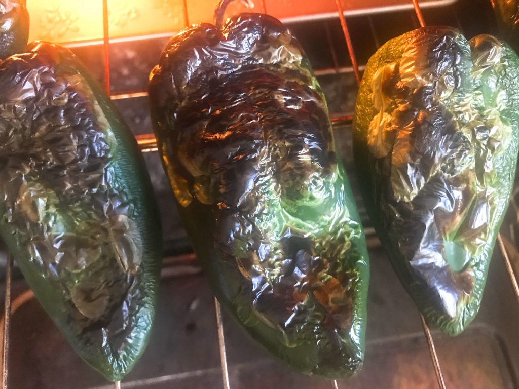 Learn how to roast peppers for your favorite recipes! Roasting brings out a depth of flavor that enhances your dish. A quick and simple technique. Works with any type of pepper like poblanos, jalapenos, and more. Vegetarian, vegan, gluten free (GF), paelo. How To Roast Peppers | Three Olives Branch | www.threeolivesbranch.com