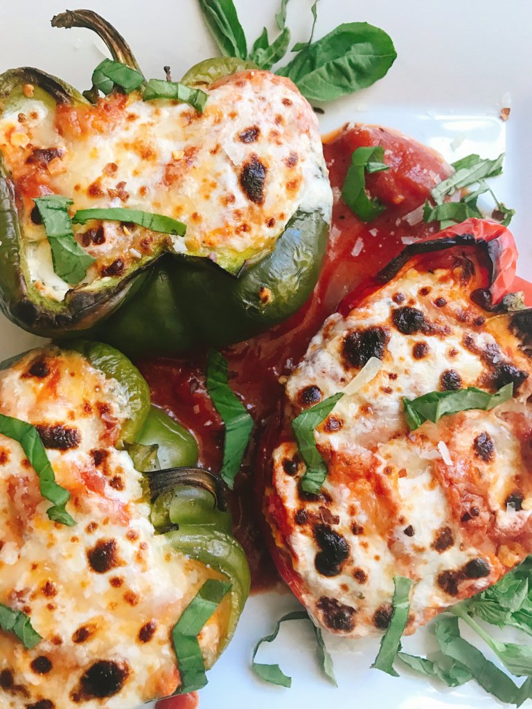 Lasagna Stuffed Peppers - Top 10 Recipes of 2018 from Three Olives Branch