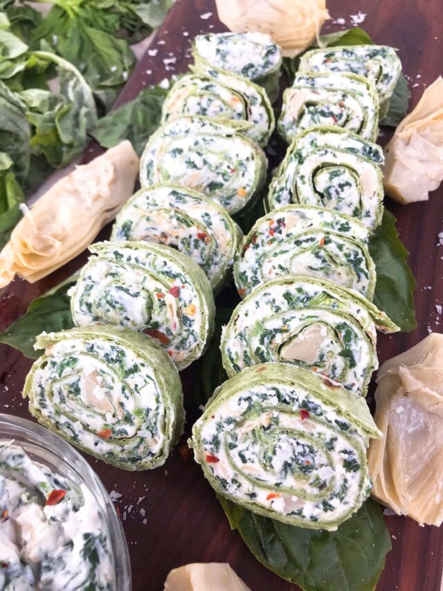 Spinach Artichoke Dip Pinwheels Recipe Story