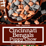 Lon g pin of Cincinnati Bengals Puppy Chow