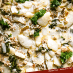 Pin of Copycat Olive Garden Zuppa Toscana up close with title