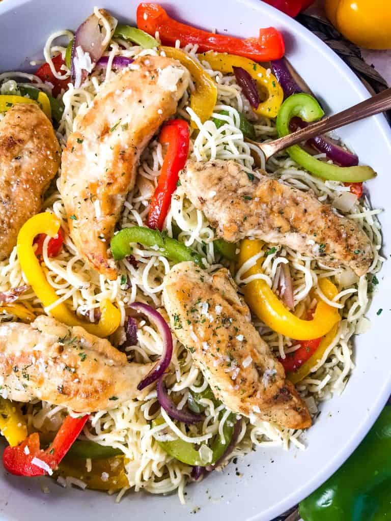 Copycat Olive Garden Chicken Scampi