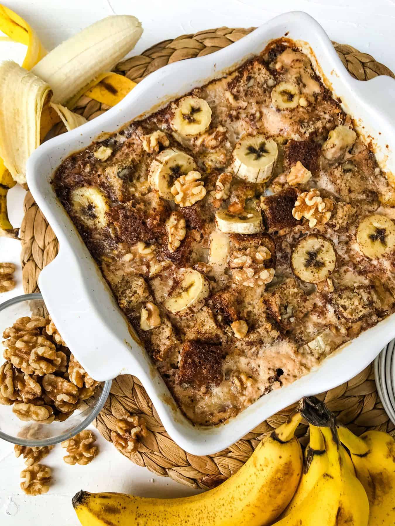 Banana Bread Pudding