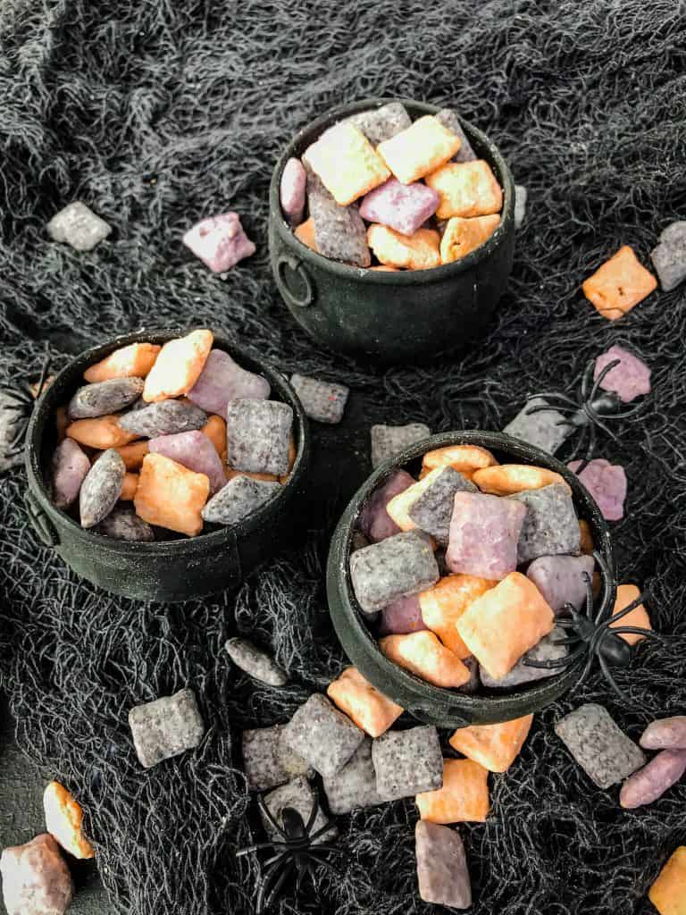 Cauldrons full of muddy buddies