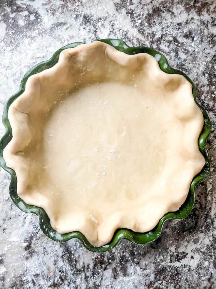 Easy Pie Crust (Food Processor) Three Olives Branch