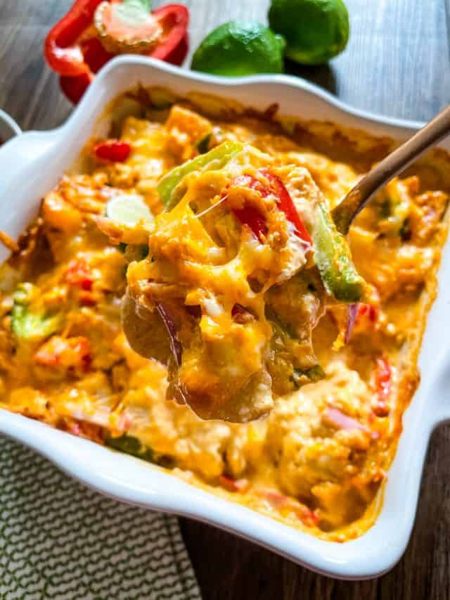 Chicken Fajita Casserole Recipe Story