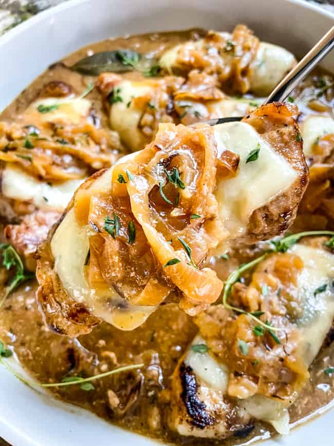 Ketogenic French Onion Pork Chops