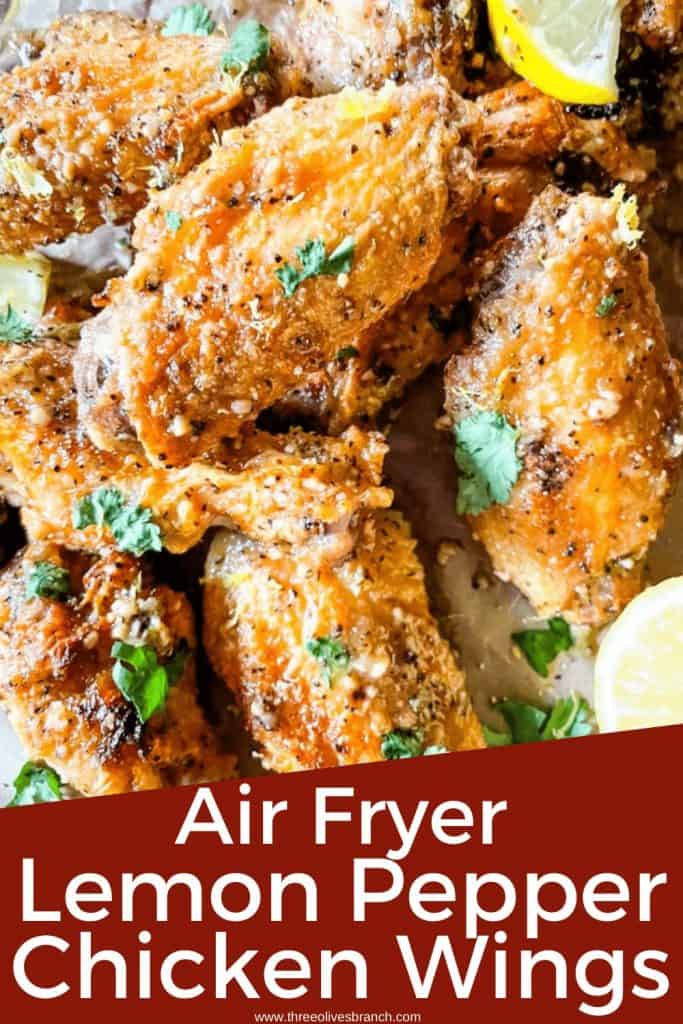 Air fryer lemon deals pepper chicken wings