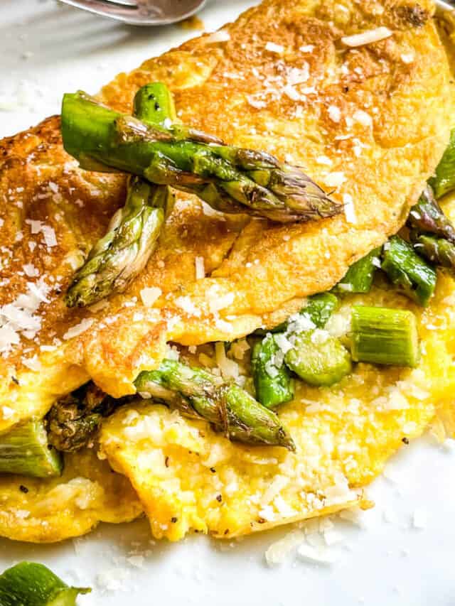 Asparagus Omelette Three Olives Branch