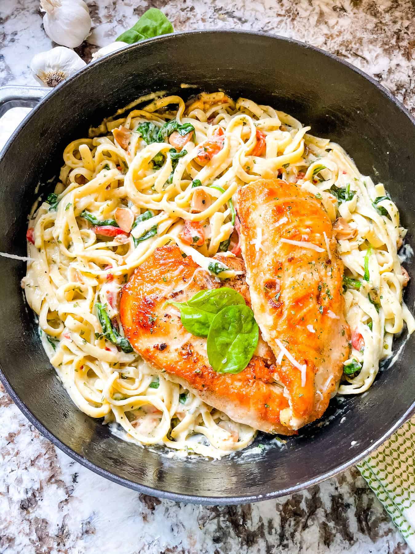 Copycat Olive Garden Tuscan Garlic Chicken - Three Olives Branch