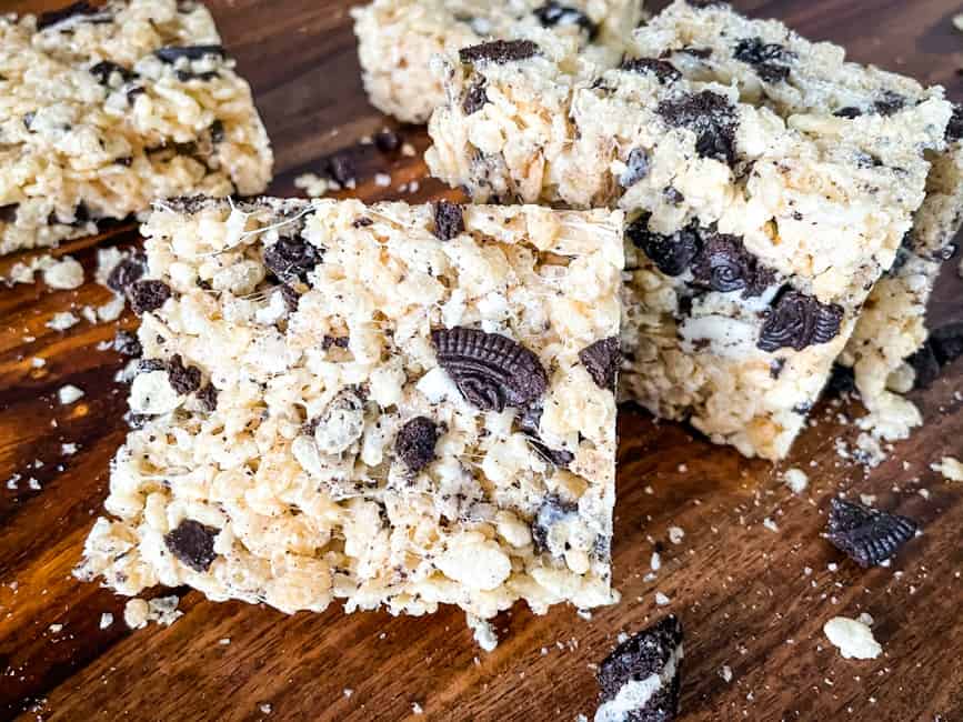 Oreo Rice Krispie Treats