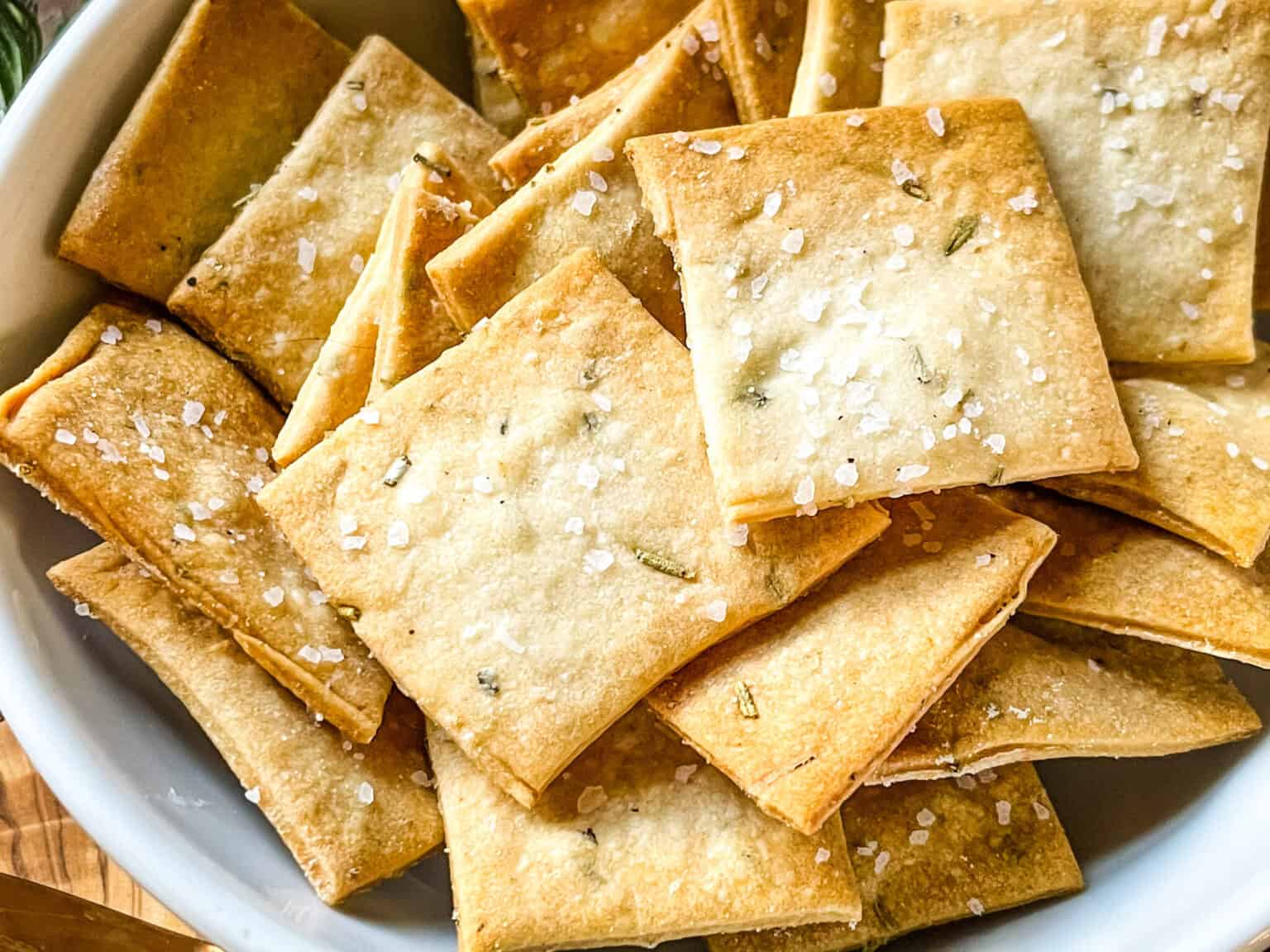 Rosemary Sourdough Crackers: A Culinary Adventure with a Twist