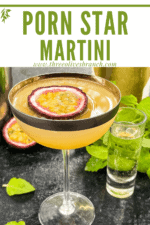 Pornstar Martini Cocktail Recipe - Three Olives Branch