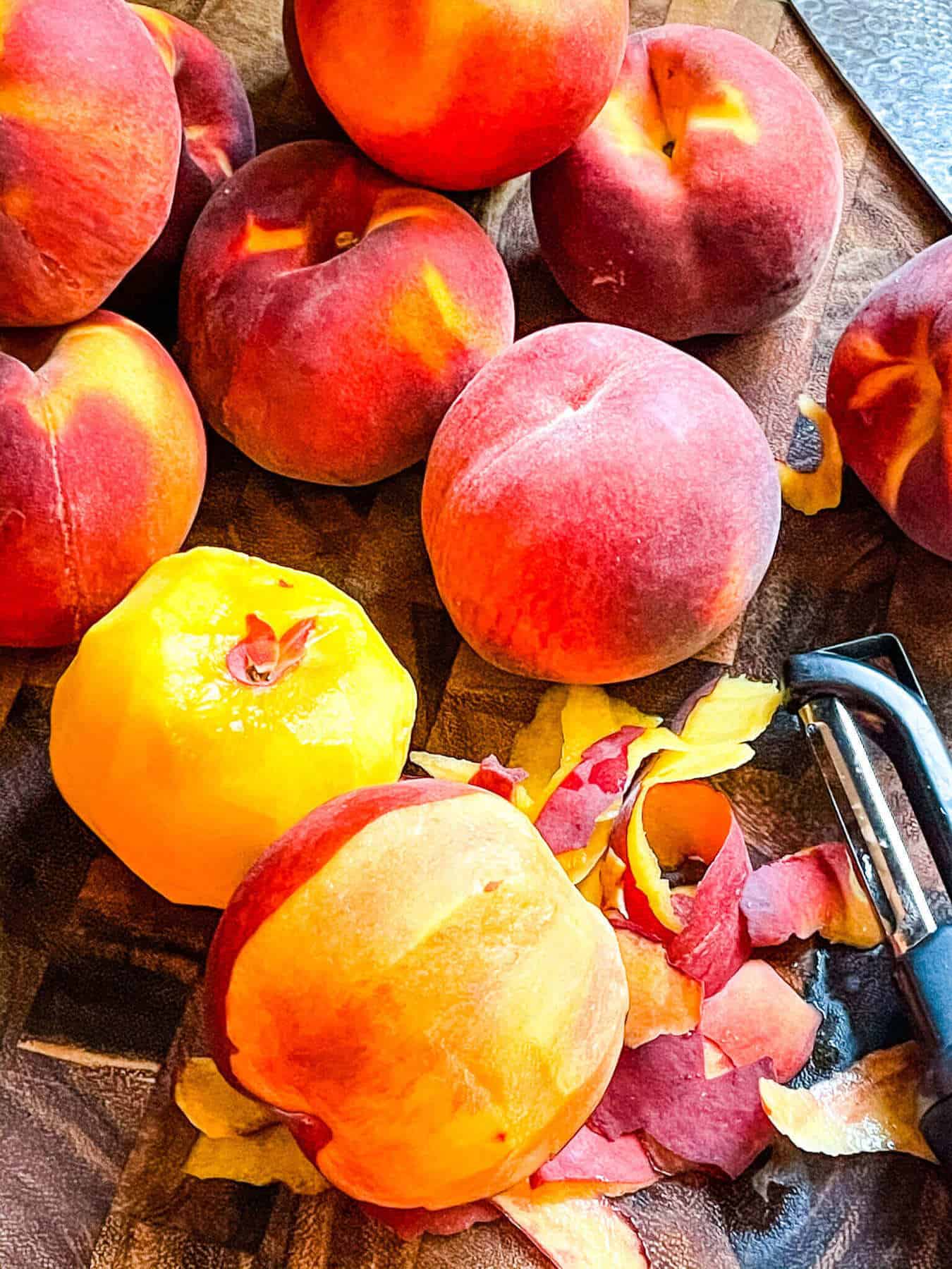 This Is Absolutely The Easiest Way To Peel Peaches