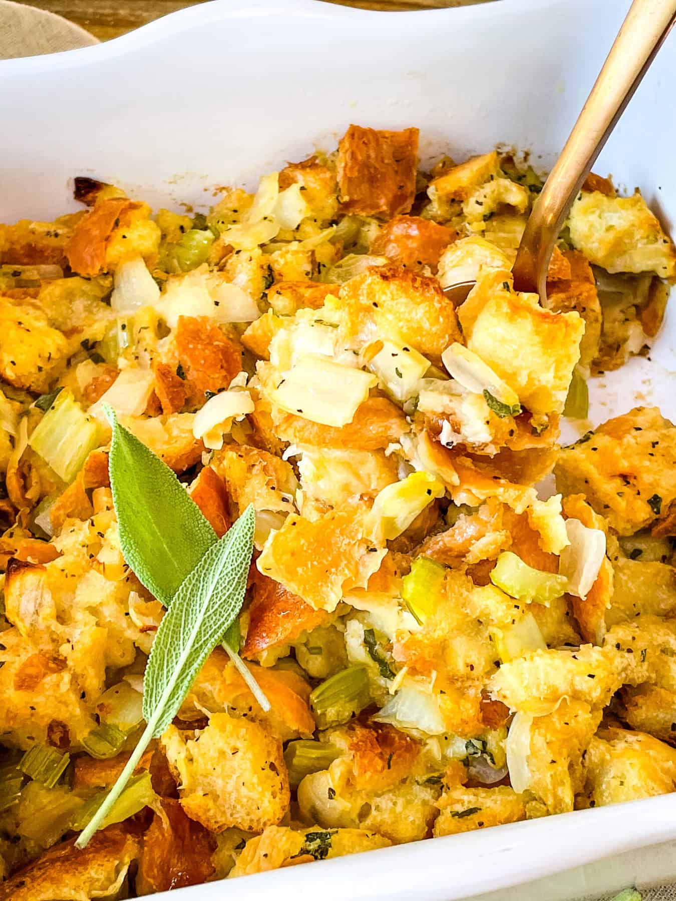 Classic Sage and Sausage Stuffing (Dressing) Recipe