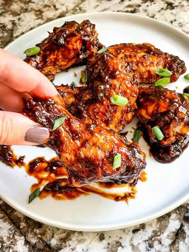 Barbecue Chicken Wings Recipe Story