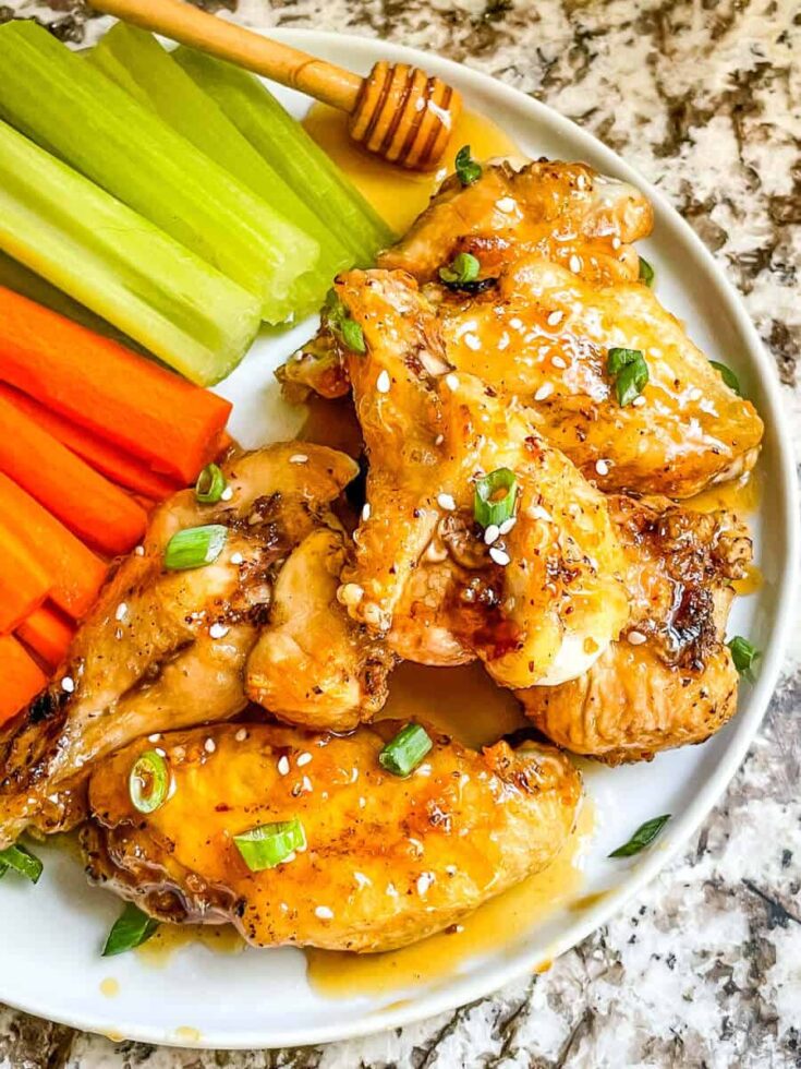 Honey Garlic Chicken Wings Three Olives Branch