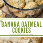 Long pin for Banana Oatmeal Cookies with title
