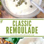 Long pin for Remoulade Sauce with title