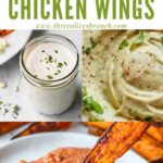 Pin for Dips for Chicken Wings with title at top