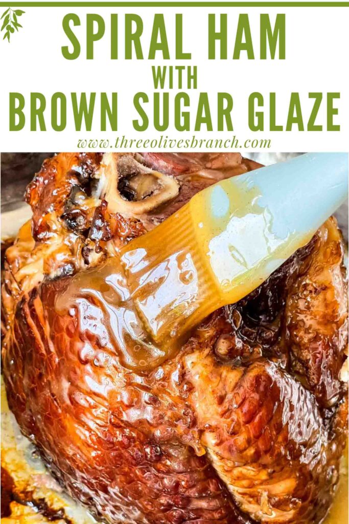 Brown Sugar Orange Glazed Spiral Ham - The Chunky Chef