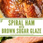 Long pin for Spiral Ham with Brown Sugar Glaze with title