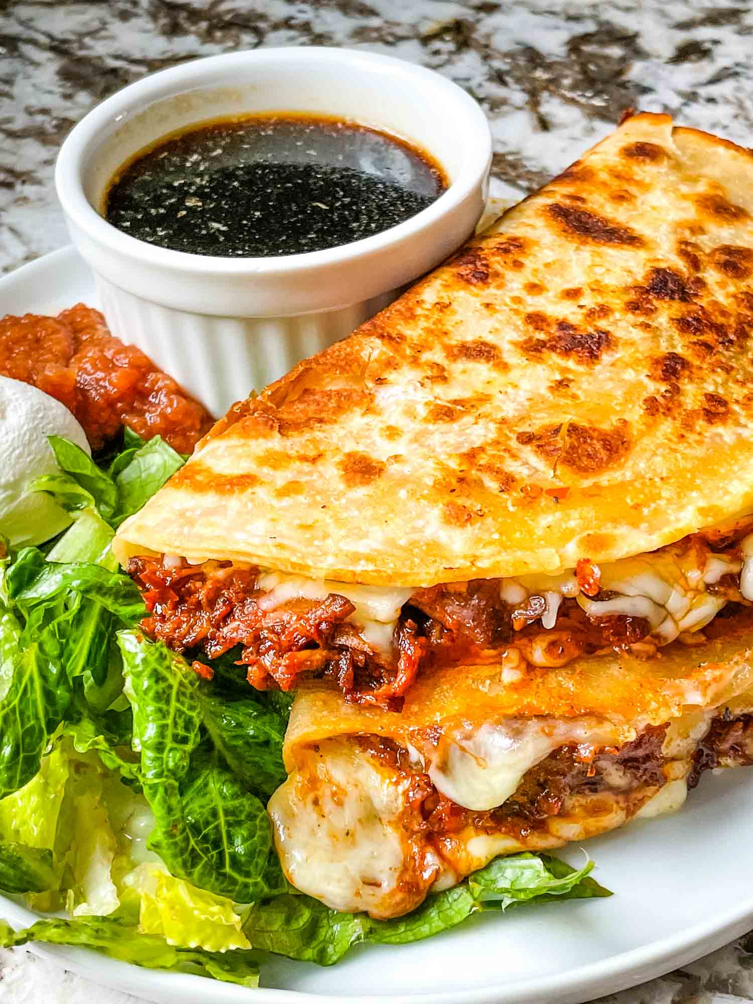 Birria Quesadilla Three Olives Branch