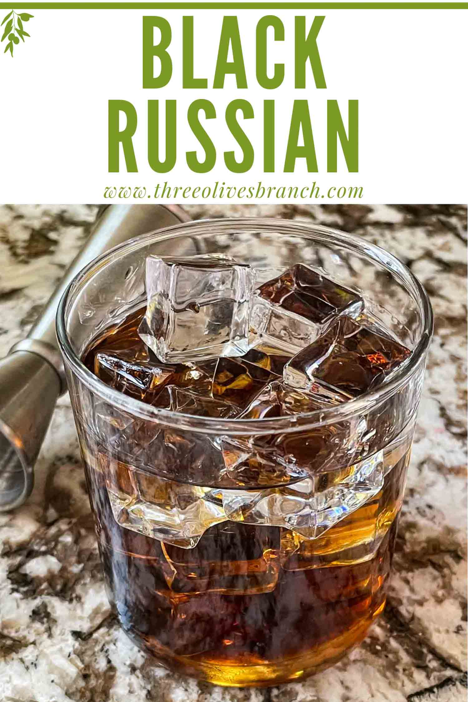 Black Russian Recipe Three Olives Branch