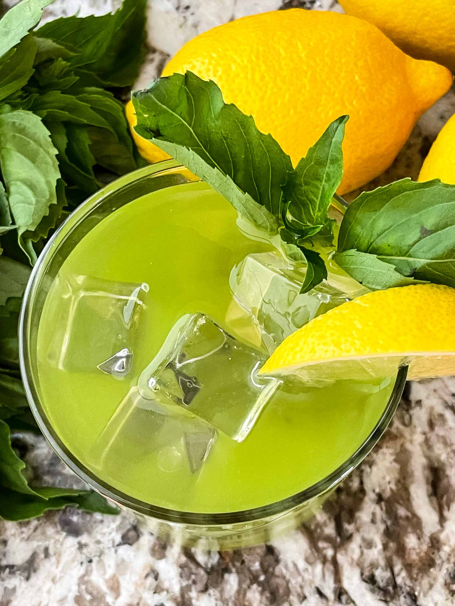 Gin Basil Smash Three Olives Branch