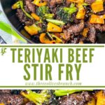 Long pin for Teriyaki Beef Stir Fry