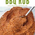 Pin of BBQ Rub with title at top