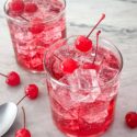 Two Dirty Shirley in clear glasses