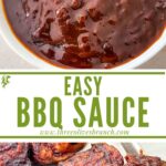 Long pin for BBQ Sauce with title