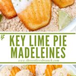 Long pin for Key Lime Pie Madeleines with title