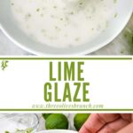 Long pin for Lime Glaze with title