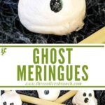 Long pin for Halloween Ghost Meringues with title
