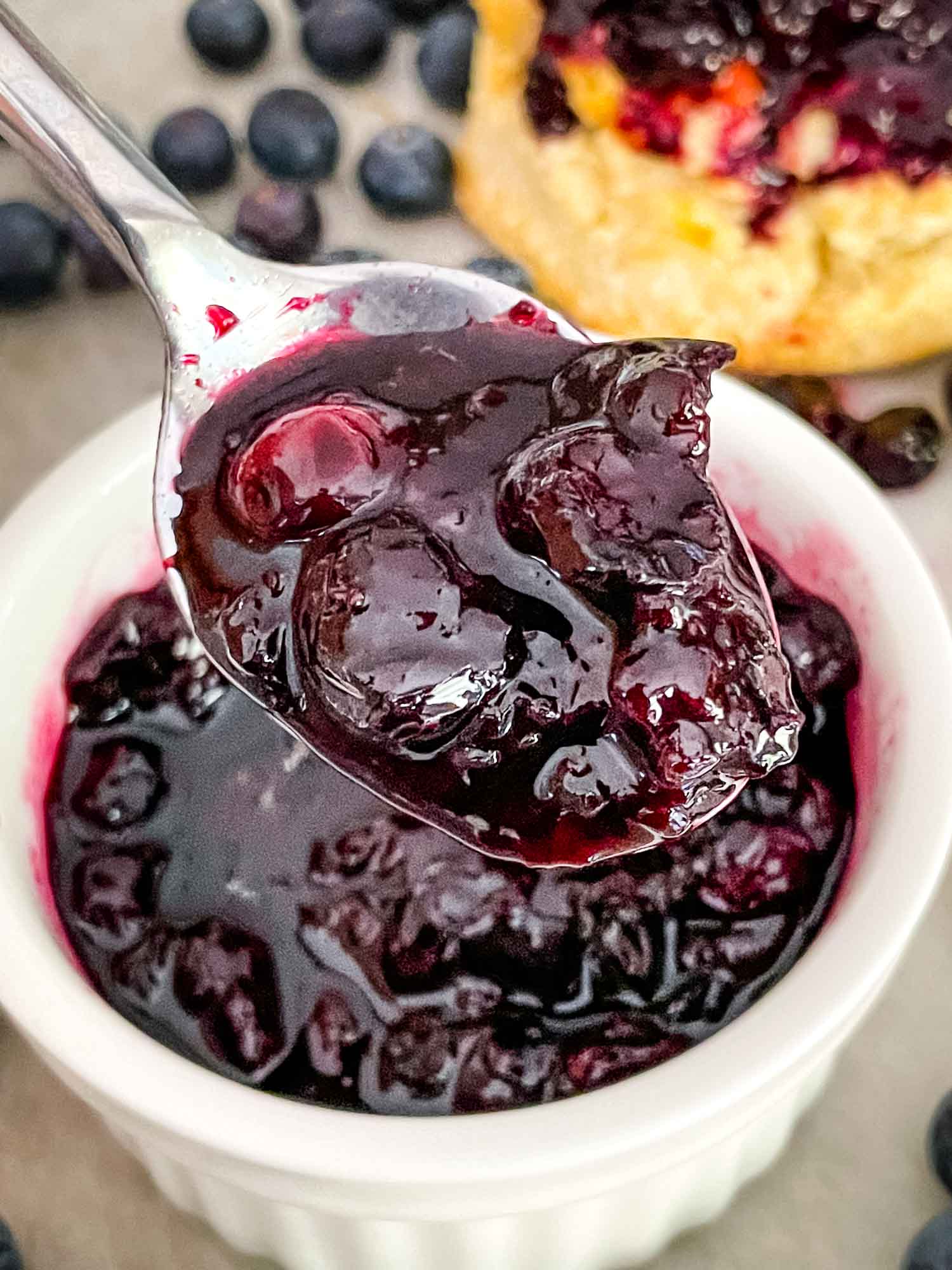 Blueberry Compote Three Olives Branch