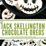 Long pin for Jack Skellington Chocolate Covered Oreos