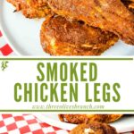 Long pin for Smoked Chicken Legs with title